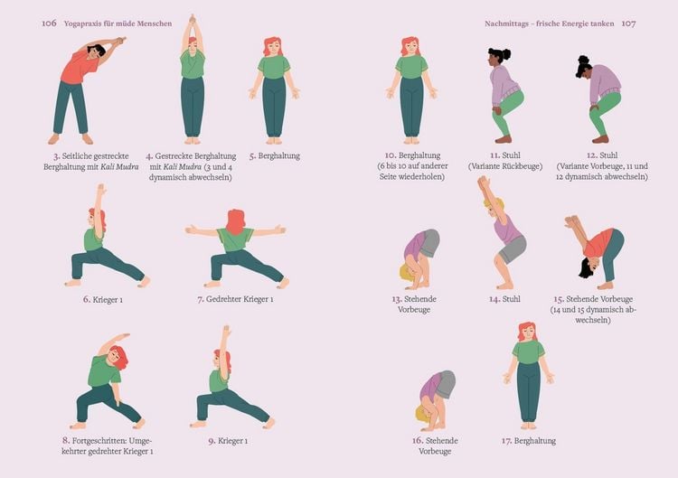 Produktbild: Yoga f&uuml;r m&uuml;de Menschen
