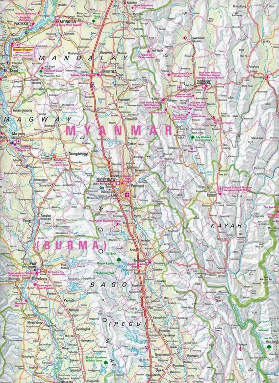 Produktbild: Nelles Map Myanmar