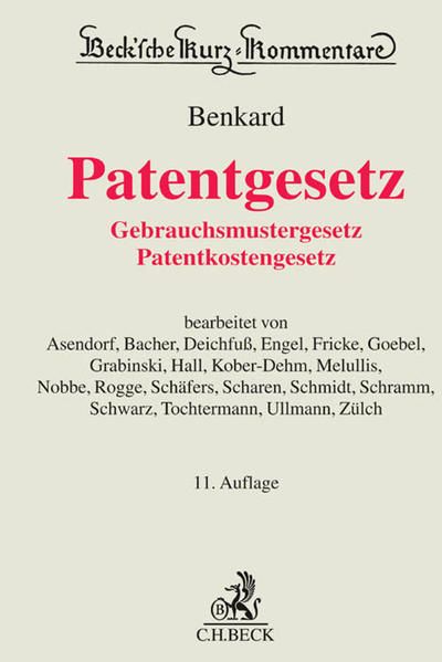 Produktbild: Patentgesetz