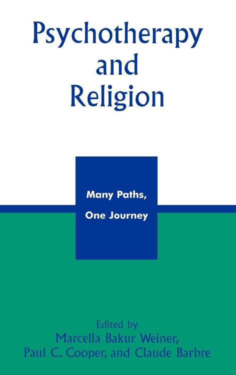 Produktbild: Psychotherapy and Religion