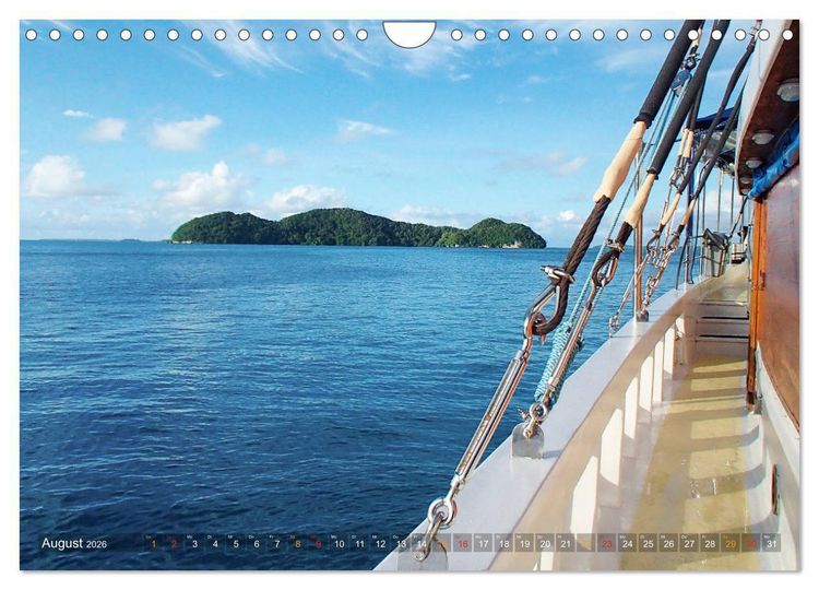 Produktbild: Mikronesien: Yap und Palau (Wandkalender 2026 DIN A4 quer), CALVENDO Monatskalender