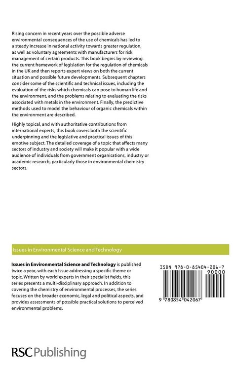 Produktbild: Chemicals in the Environment