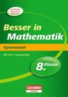 Produktbild: Besser in Mathematik - Gymnasium 8. Klasse