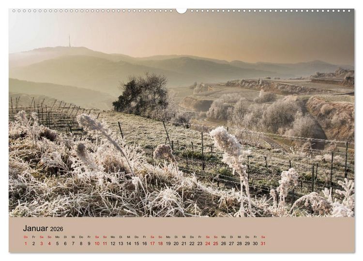 Produktbild: Kaiserstuhlblicke (Wandkalender 2026 DIN A2 quer), CALVENDO Monatskalender