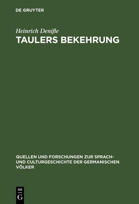 Produktbild: Taulers Bekehrung