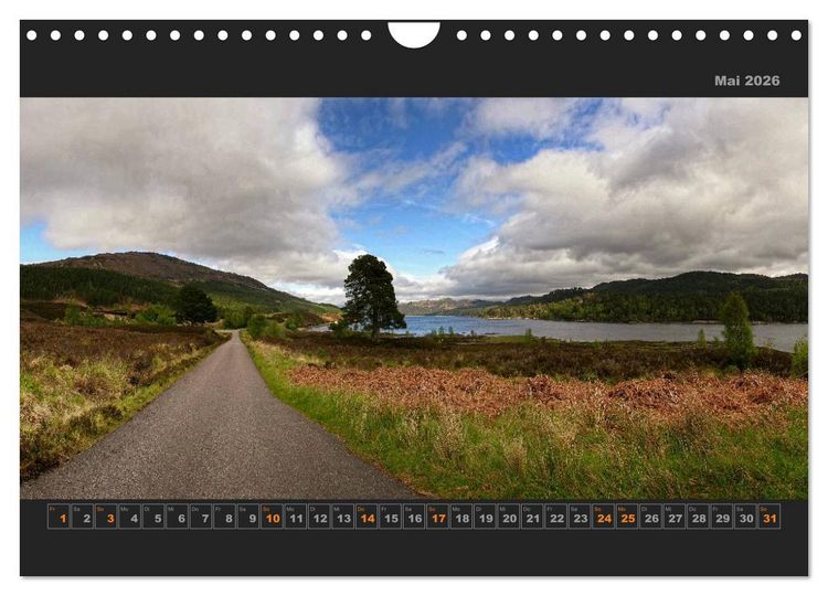 Produktbild: Schottland - Land der Legenden (Wandkalender 2026 DIN A4 quer), CALVENDO Monatskalender