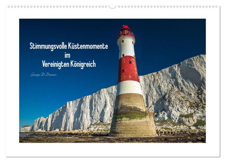Produktbild: Stimmungsvolle K&uuml;stenmomente im Vereinigten K&ouml;nigreich (Wandkalender 2026 DIN A2 quer), CALVENDO Monatskalender