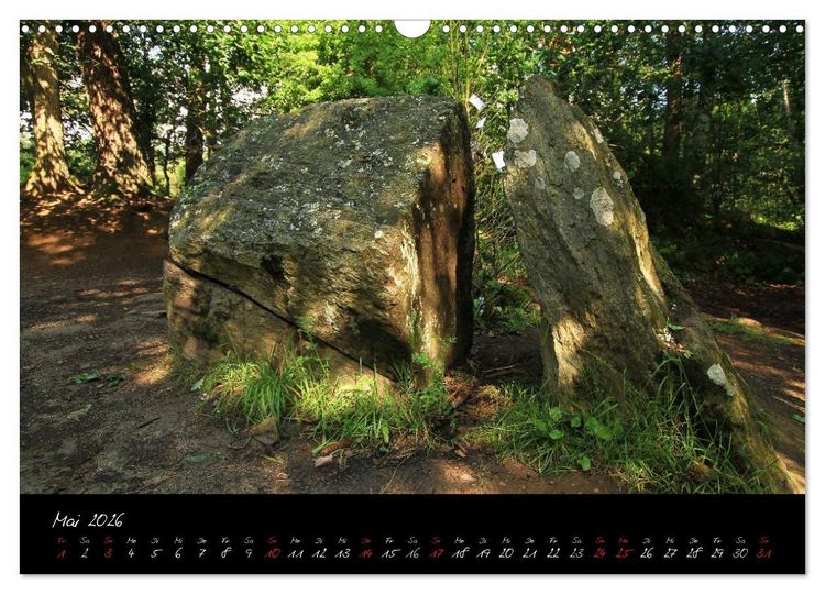 Produktbild: Broc&eacute;liande / Zauberwald der Bretagne (Wandkalender 2026 DIN A3 quer), CALVENDO Monatskalender