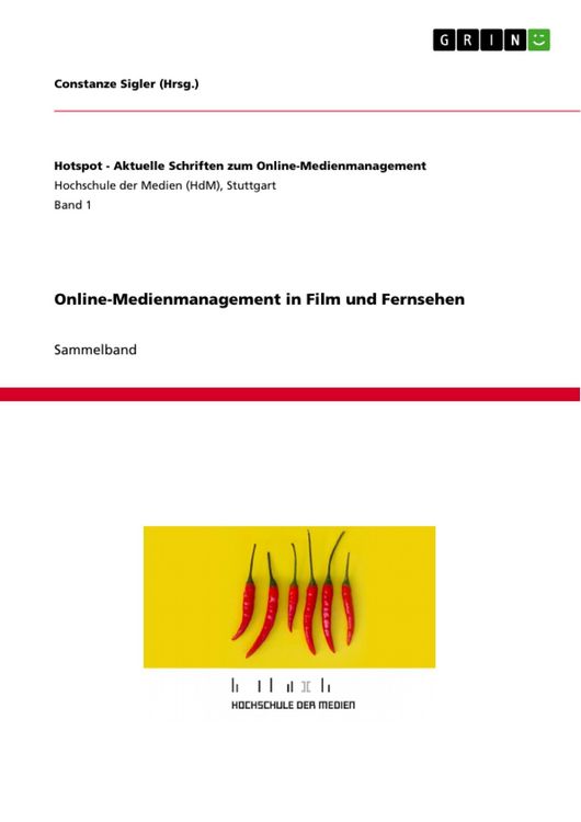 Produktbild: Online-Medienmanagement in Film und Fernsehen