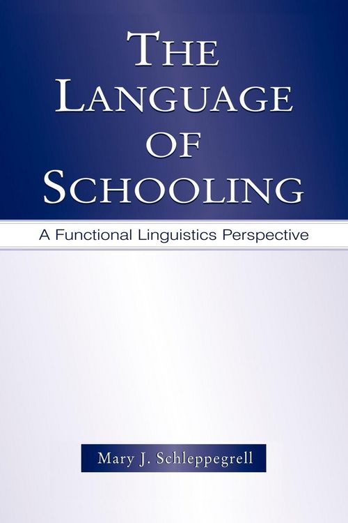 Produktbild: The Language of Schooling