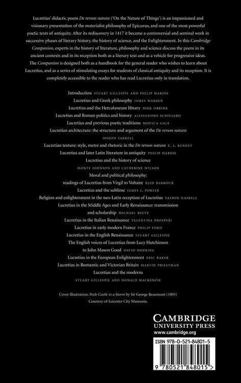 Produktbild: The Cambridge Companion to Lucretius