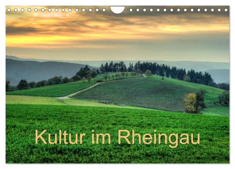 Produktbild: Kultur im Rheingau (Wandkalender 2026 DIN A4 quer), CALVENDO Monatskalender