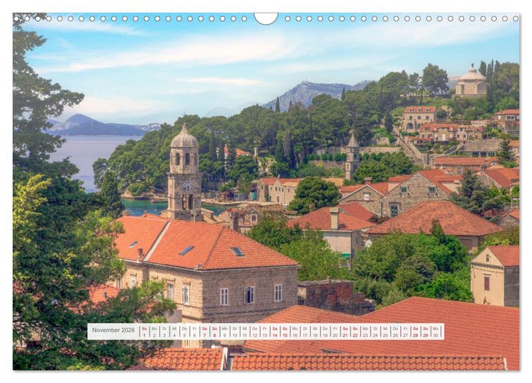 Produktbild: Kroatien Traumland der Adria (Wandkalender 2026 DIN A3 quer), CALVENDO Monatskalender