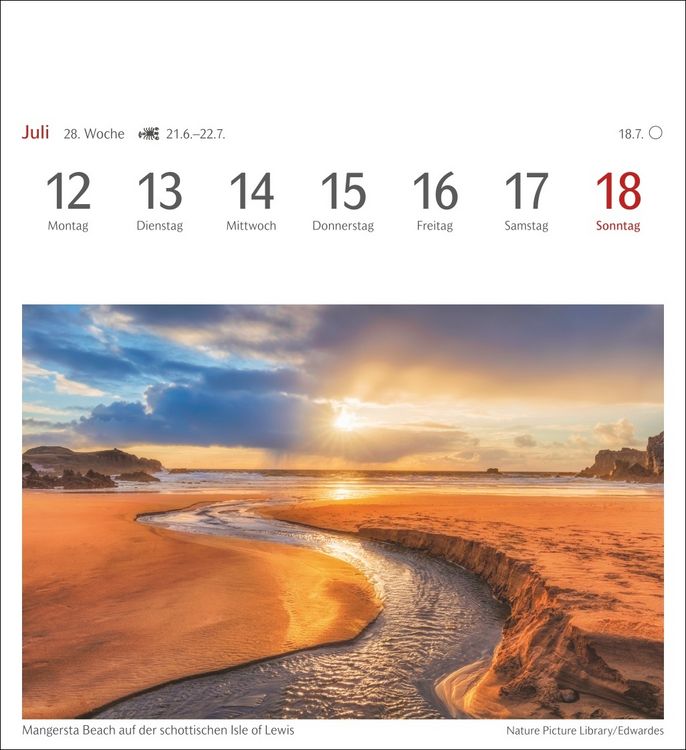 Produktbild: Farben der Natur Postkartenkalender 2027 - Wochenkalender mit 53 Postkarten