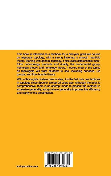 Produktbild: Topology and Geometry