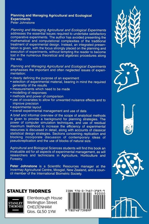 Produktbild: Planning and Managing Agricultural and Ecological Experiments
