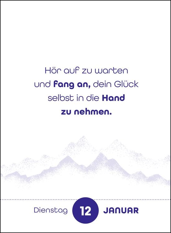 Produktbild: Abrei&szlig;kalender 2027: Coming Home