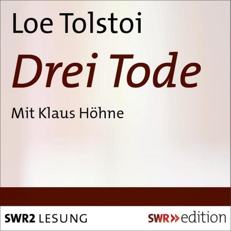Produktbild: Drei Tode