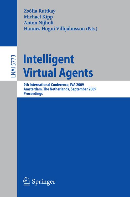 Produktbild: Intelligent Virtual Agents