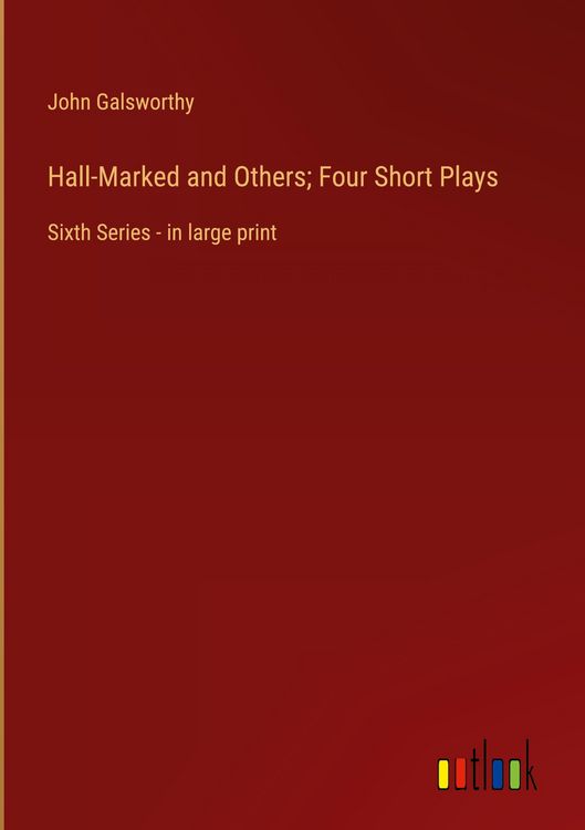 Produktbild: Hall-Marked and Others; Four Short Plays