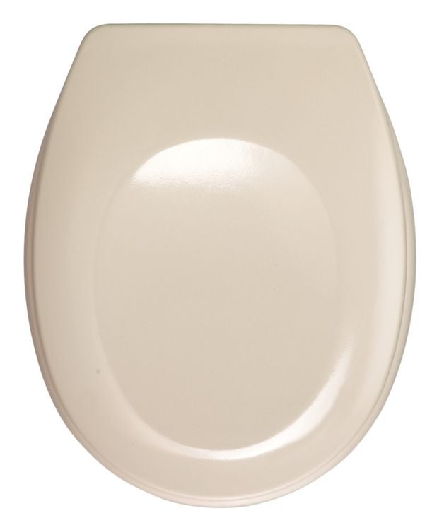 Produktbild: WC-Sitz Mod. Bergamo Beige, aus antibakteriellem Duroplast