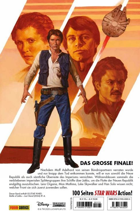 Produktbild: Star Wars Comics: Die Schlacht von Jakku 3 - Das letzte Gefecht