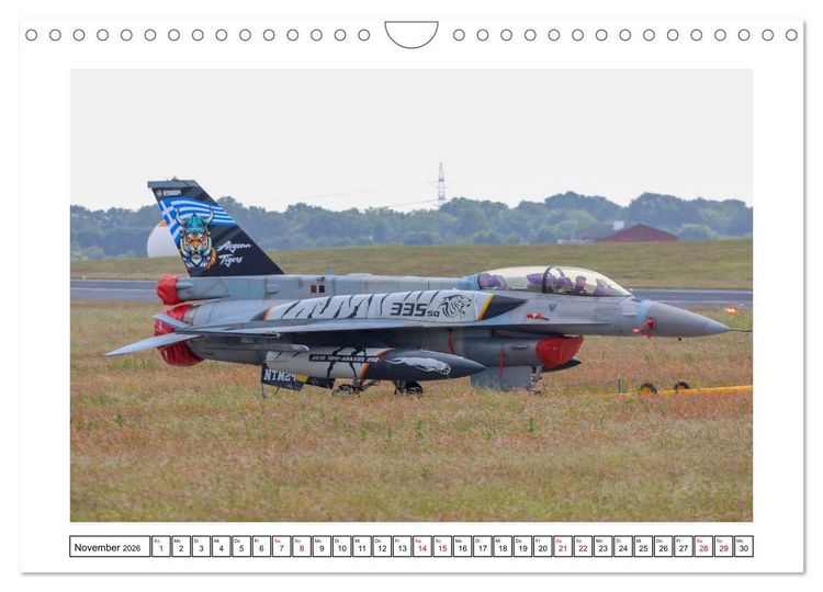 Produktbild: Nato Tiger Meet Schleswig (Wandkalender 2026 DIN A4 quer), CALVENDO Monatskalender