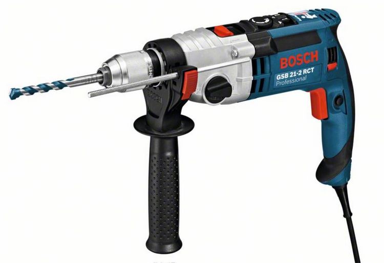 Produktbild: Bosch Professional GSB 21-2 RCT 2-Gang-Schlagbohrmaschine 1300W inkl. Koffer