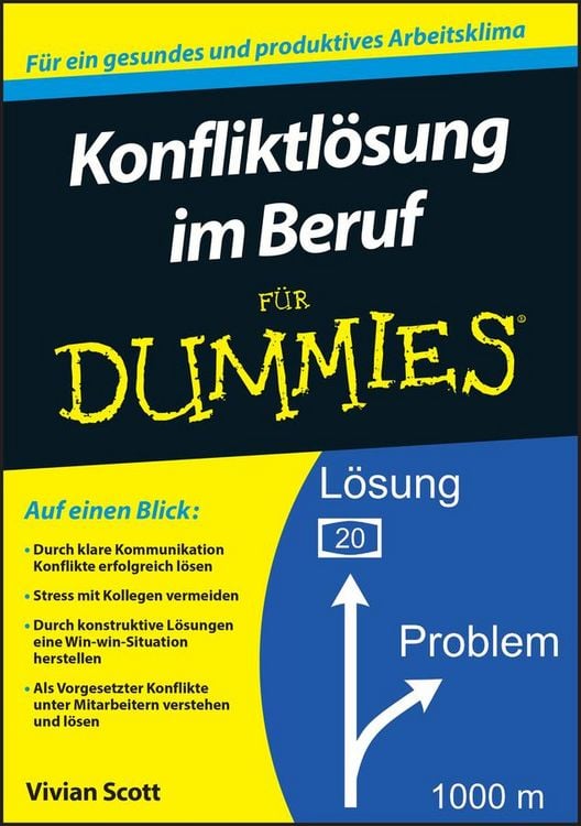 Produktbild: Konfliktlösung im Beruf für Dummies