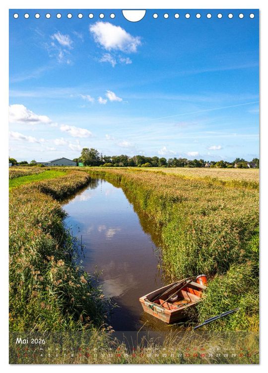 Produktbild: Nordfriesland, Zwischen St. Peter Ording und Sylt (Wandkalender 2026 DIN A4 hoch), CALVENDO Monatskalender