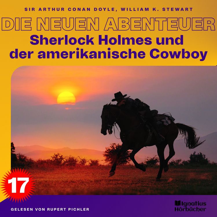 Produktbild: Sherlock Holmes und der amerikanische Cowboy (Die neuen Abenteuer, Folge 17)
