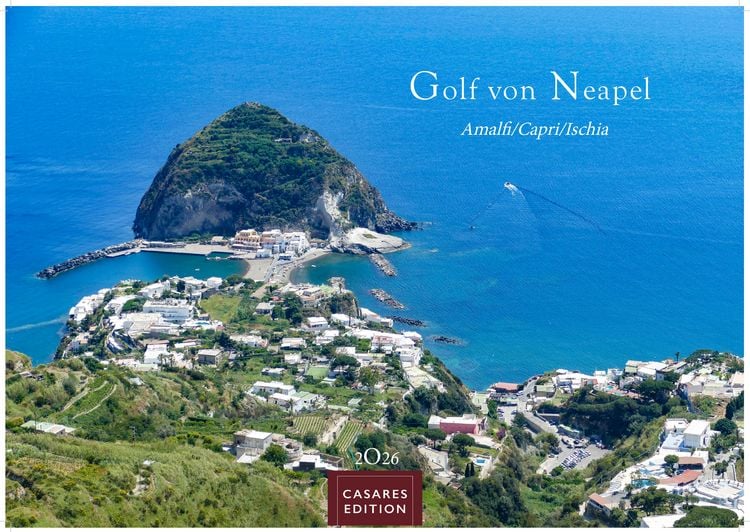 Produktbild: Golf von Neapel Kalender 2026 – Wandkalender | Fotokalender Italien 24x35 cm -. mit Capri, Ischia & Amalfi Küste