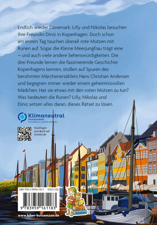 Produktbild: Abenteuer in Kopenhagen - Lilly, Nikolas und das Geheimnis der Runen