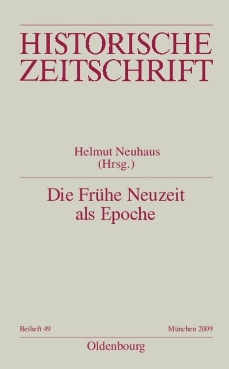 Produktbild: Die Fr&uuml;he Neuzeit als Epoche