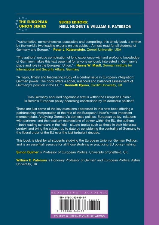 Produktbild: Germany and the European Union