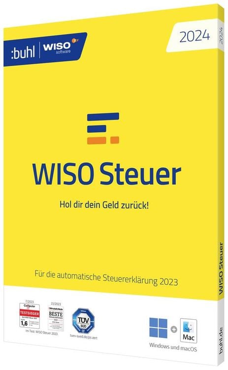 Produktbild: WISO Steuer 2024
