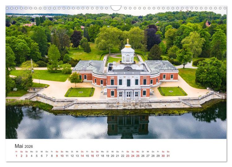 Produktbild: Potsdam - UNESCO Weltkulturerbe und Stadt der Schl&ouml;sser und G&auml;rten (Wandkalender 2026 DIN A3 quer), CALVENDO Monatskalender
