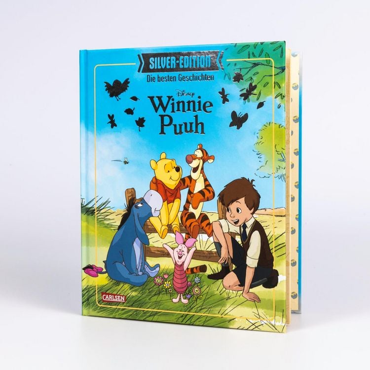 Produktbild: Disney Silver-Edition: Das gro&szlig;e Buch mit den besten Geschichten - Winnie Puuh