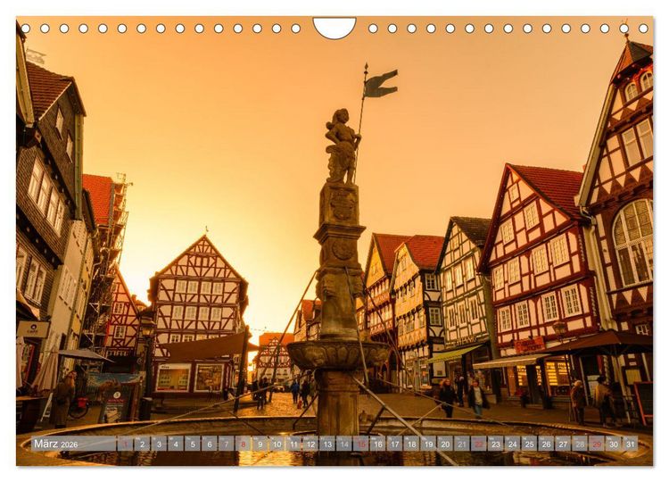 Produktbild: Ein Blick auf Fritzlar (Wandkalender 2026 DIN A4 quer), CALVENDO Monatskalender