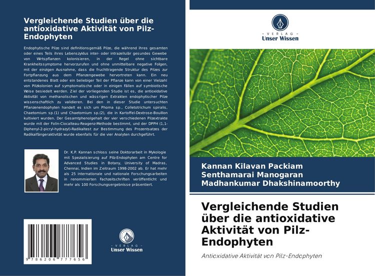 Produktbild: Kilavan Packiam, K: Vergleichende Studien &uuml;ber die antioxida