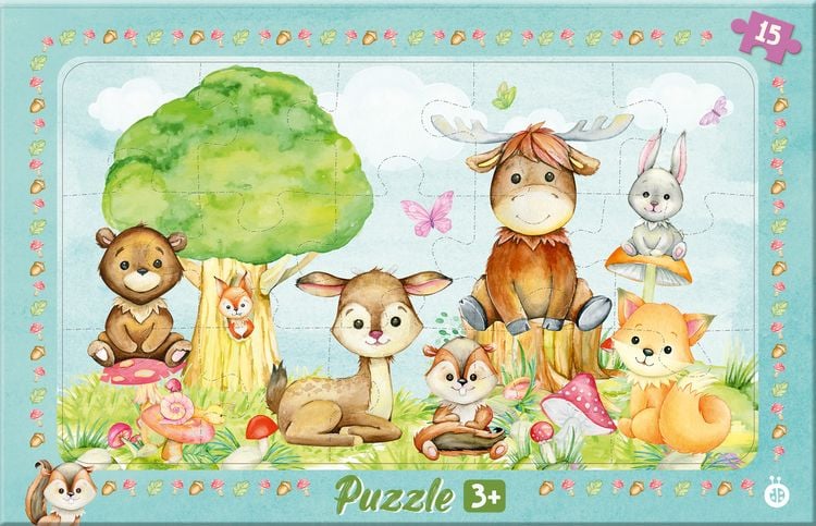 Produktbild: Tr&ouml;tsch Rahmenpuzzle Waldfreunde