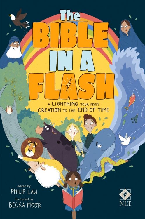 Produktbild: The Bible in a Flash, Children's Abridged Edition, NLT New Living Translation, Paperback, Standard Size