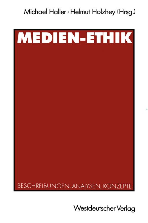 Produktbild: Medien-Ethik