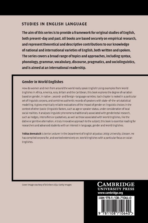Produktbild: Gender in World Englishes