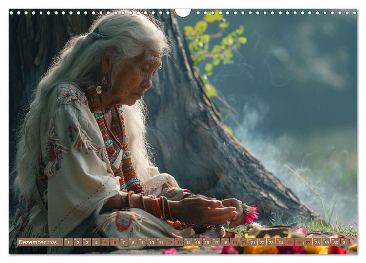 Produktbild: Reise mit der indianischen Seele (Wandkalender 2026 DIN A3 quer), CALVENDO Monatskalender