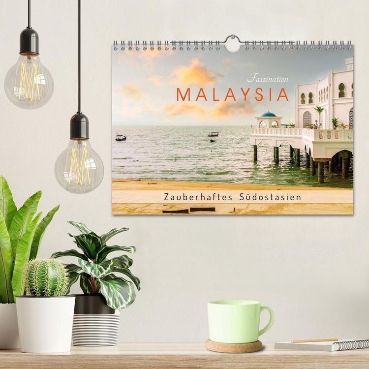 Produktbild: Faszination Malaysia Zauberhaftes S&uuml;dostasien (Wandkalender 2026 DIN A4 quer), CALVENDO Monatskalender