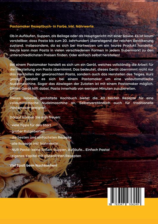 Produktbild: Pastamaker Kochbuch