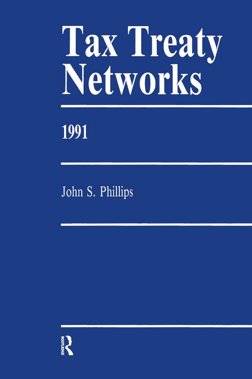 Produktbild: Tax Treaty Netowrks 1991