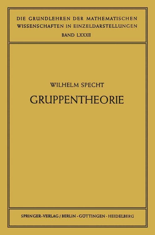 Produktbild: Gruppentheorie