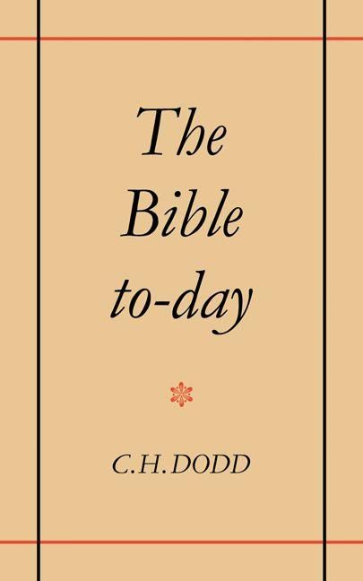 Produktbild: The Bible To-Day